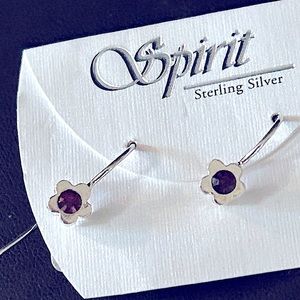 Sterling silver earrings